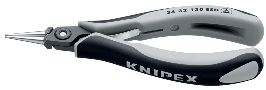 Knipex 34 32 130 ESD Precisie elektronicagrijptang ESD 135 mm