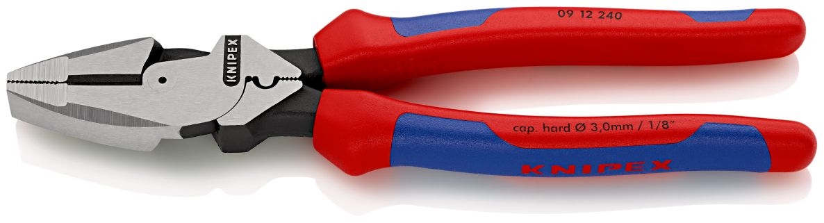 Knipex 09 12 240 Kracht-Kombitang "Lineman''s Pliers" 240 mm