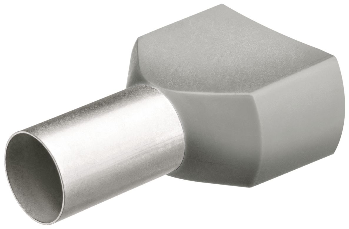 Knipex 97 99 371 Tweeling adereindhulzen 200 stuks AWG 218 (Grijs)