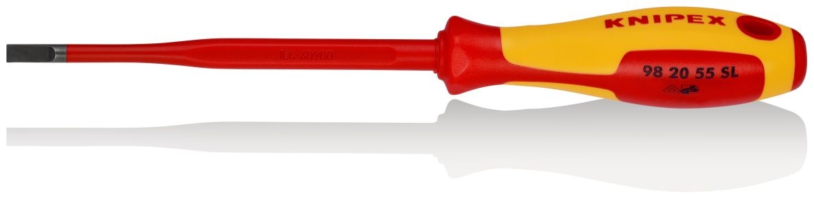 Knipex 98 20 55 SL Schroevendraaier (Slim) voor sleufschroeven 5.5 mm