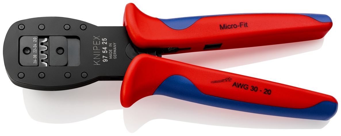 Knipex 97 54 25 Krimptang voor miniatuurstekkers Micro-Fit™ van Molex LLC