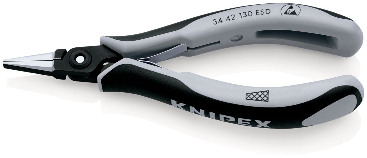 Knipex 34 42 130 ESD Precisie elektronicagrijptang ESD 130 mm