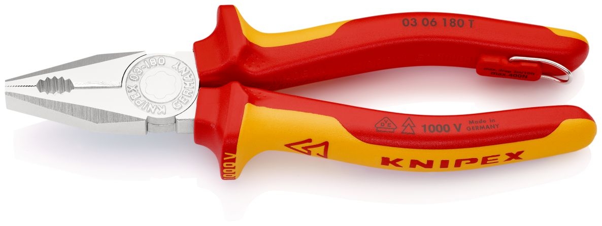 Knipex 03 06 180 T VDE Kombitang 180 mm