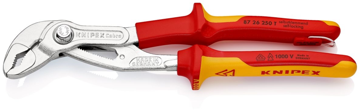 Knipex 87 26 250 T Cobra® VDE Waterpomptang 250 mm