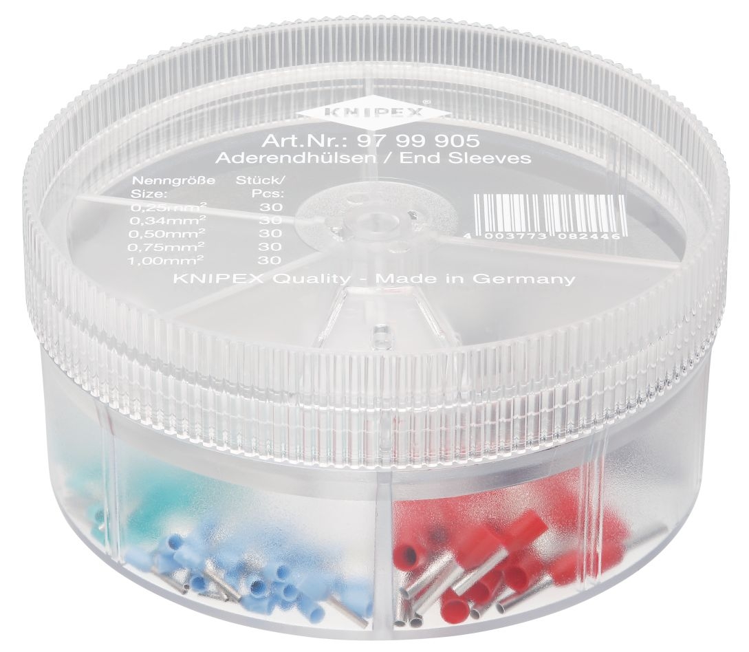 Knipex 97 99 905 Assortimentsbox Adereindhulzen 
