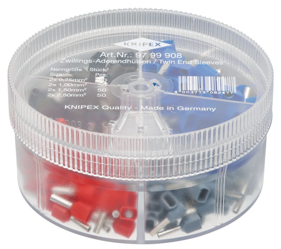 Knipex 97 99 908 Assortimentsbox Adereindhulzen