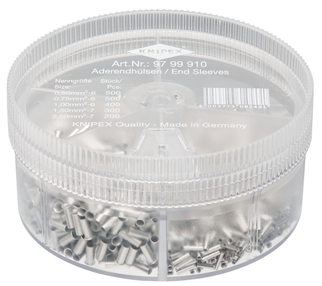 Knipex 97 99 910 Assortimentsbox Adereindhulzen