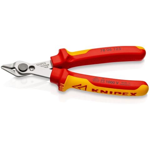Knipex 78 06 125 Electronic Super Knips® VDE Kniptang 125 mm