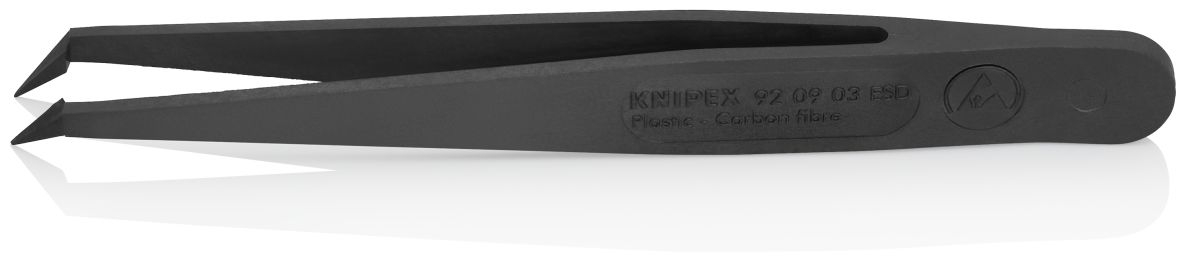 Knipex 92 09 03 ESD Kunststofpincet ESD 110 mm