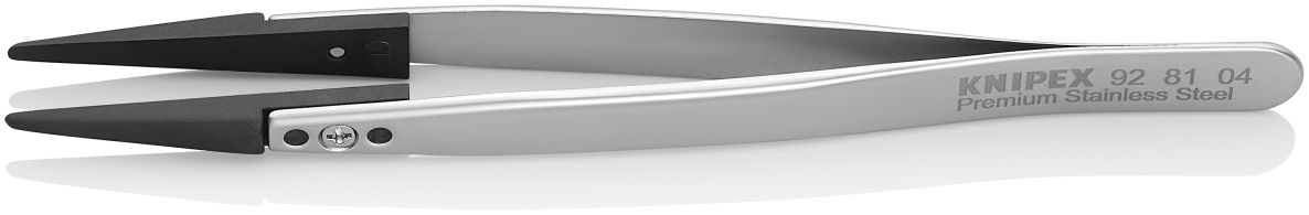 Knipex 92 81 04 Pincet met verwisselbare punten ESD 130 mm