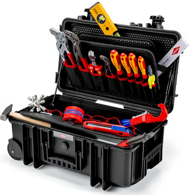 Knipex 00 21 33 S Robust26 Move Saintair Gereedschapkoffer 17-delig