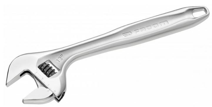 Facom 101.8PB Verstelbare metalen moersleutel 8'' met snelle verstelling