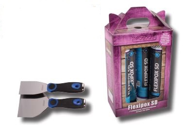 Köhler Woodcap 660048 Flexipox SD Duopack 2 sets/doos + 2 modelleermessen