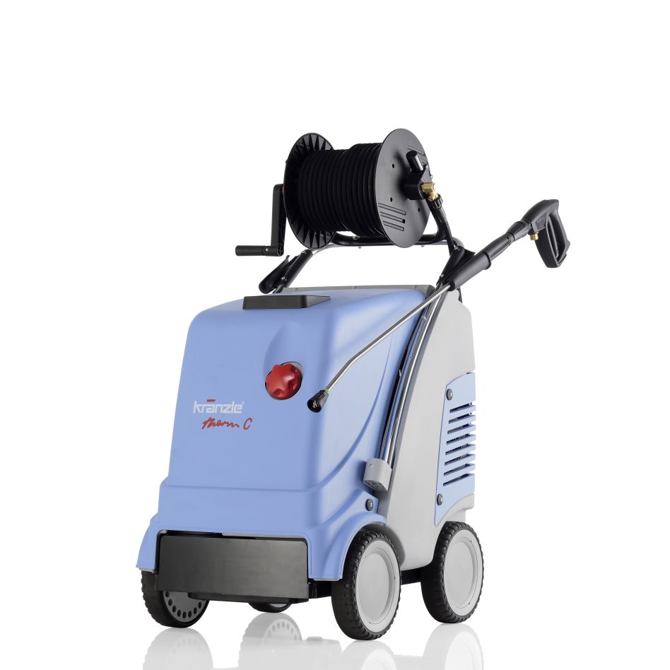 Kränzle 62821.0 Therm C13/180 Warmwater Hogedrukreiniger met haspel 400 Volt 180 Bar