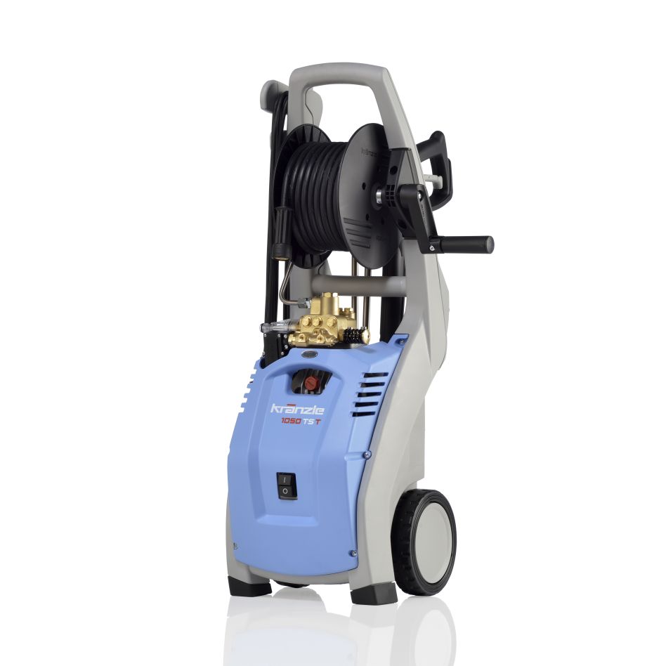 Kränzle 49510.1 K 1050 TST Koudwater Hogedrukreiniger met haspel 230 Volt 130 bar