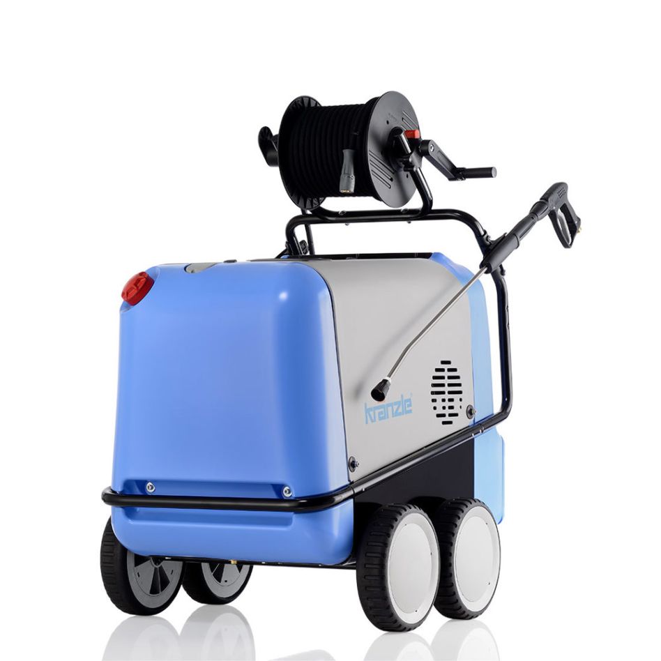 Kränzle 64216.0 E-therm 500 M24 Warmwater Hogedrukreiniger + oproller steeknippel D12