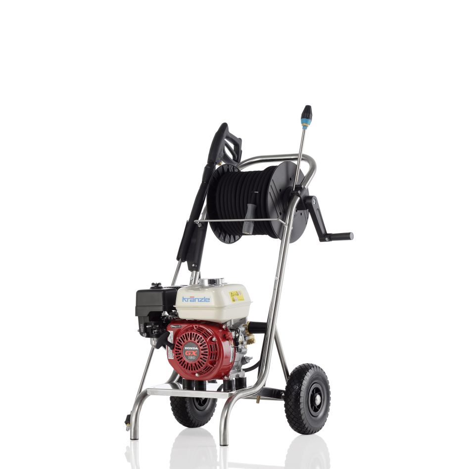 Kränzle 61800.7 Profi-Jet B13-150 Koudwaterreiniger met Honda motor 150 Bar