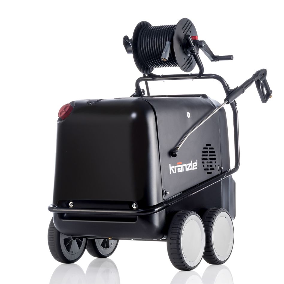 Kränzle 63811.0 Therm-RP 900 T Warmwater Hogedrukreiniger + oproller steeknippel D12