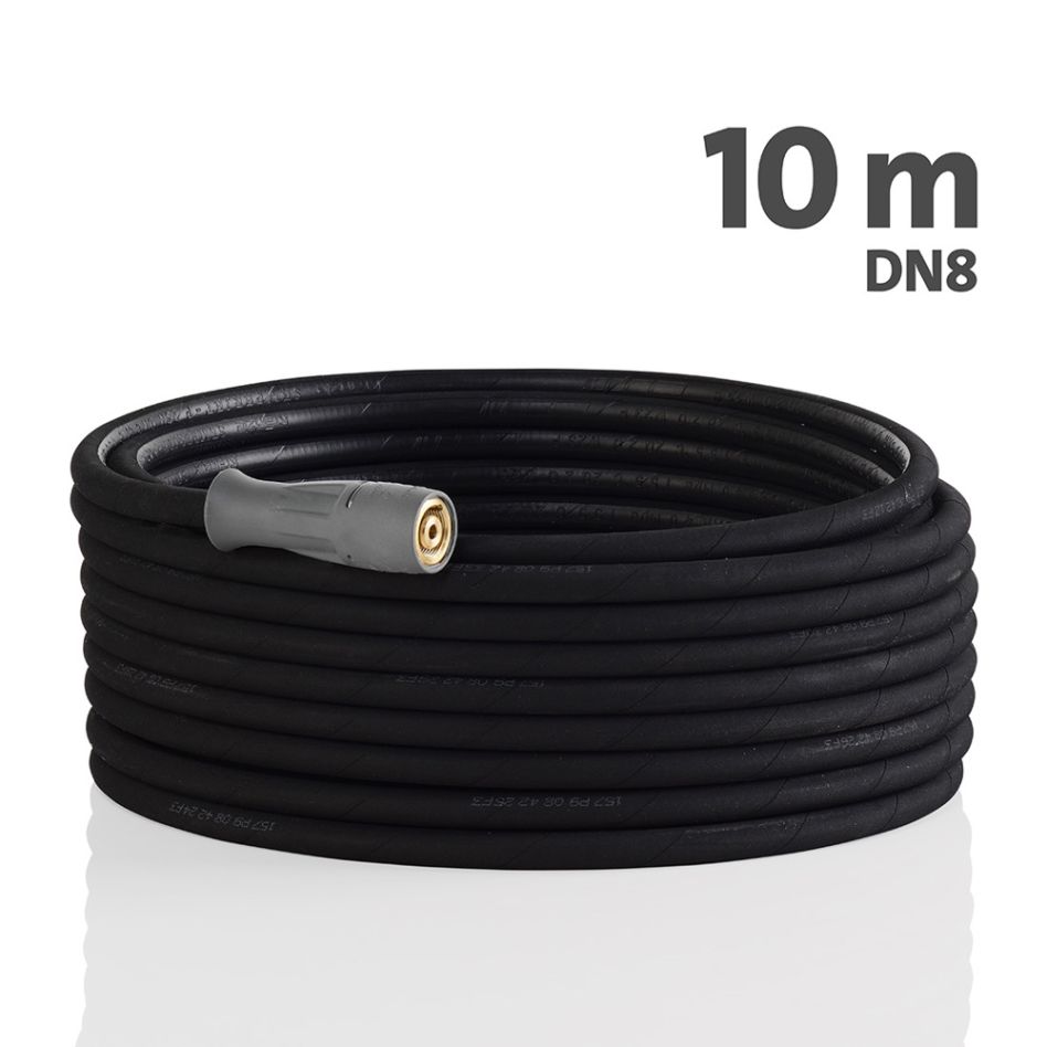 Kränzle Accessoires 41081 HD Slang zwart 10 meter - 400 bar
