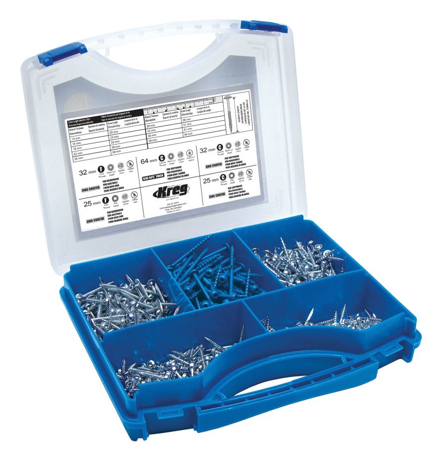 Kreg SK03-INT Assortiment koffer schroeven