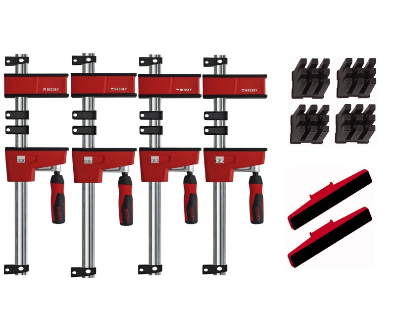 Bessey Package Deal KREV 150 KREV 150 Corpuslijmtang + accessoires