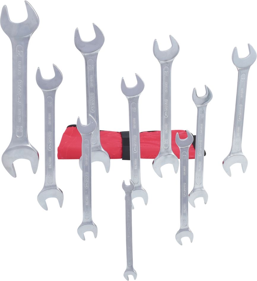 KS Tools 517.0123 Dubbele steeksleutelset 11-delig 6x7-30x32mm