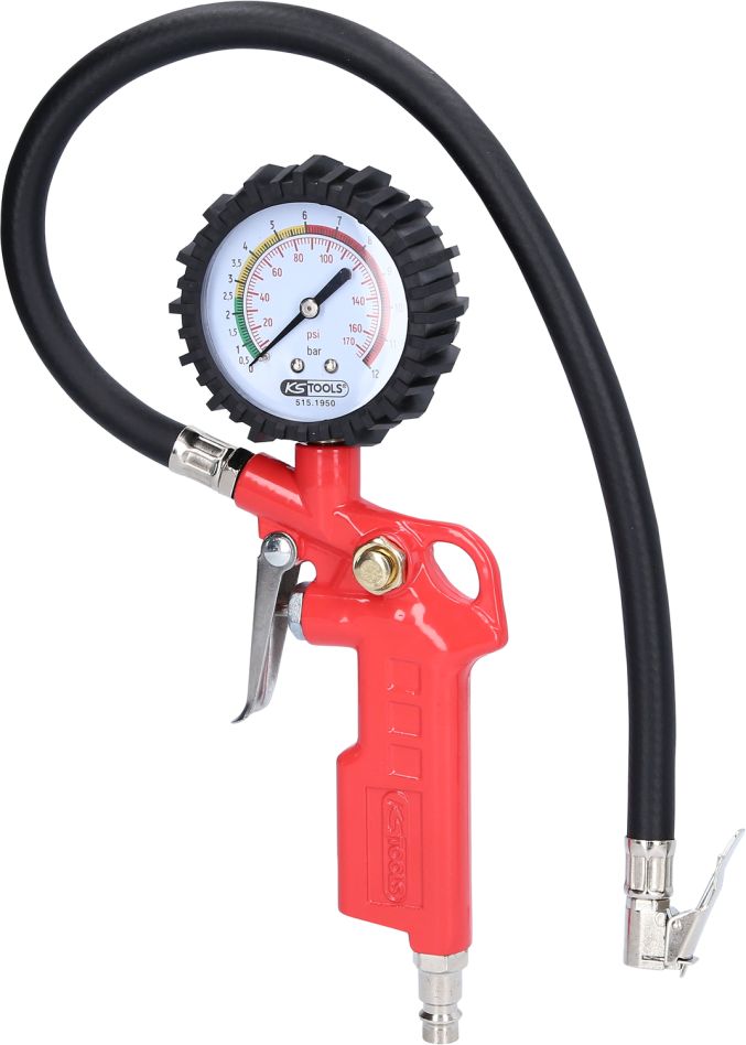 KS Tools 515.1950 Bandenspanningsmeter 0-12bar