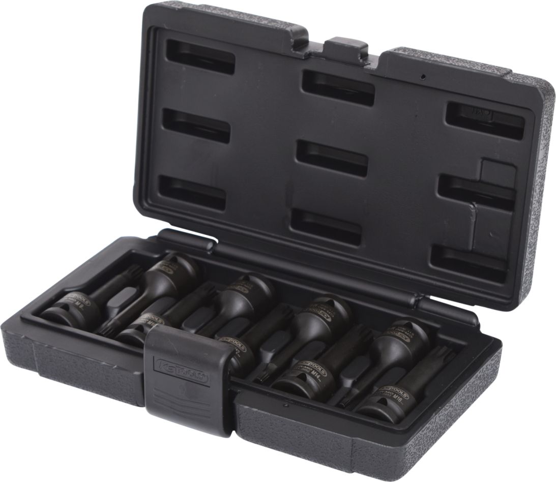 KS Tools 911.0944 1/2" Bit-dopsleutelset XZN kracht 9-delig