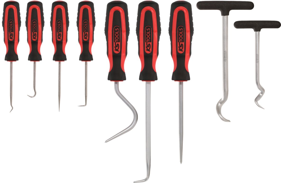 KS Tools 550.1070 Master haken-gereedschapset, 9-delig