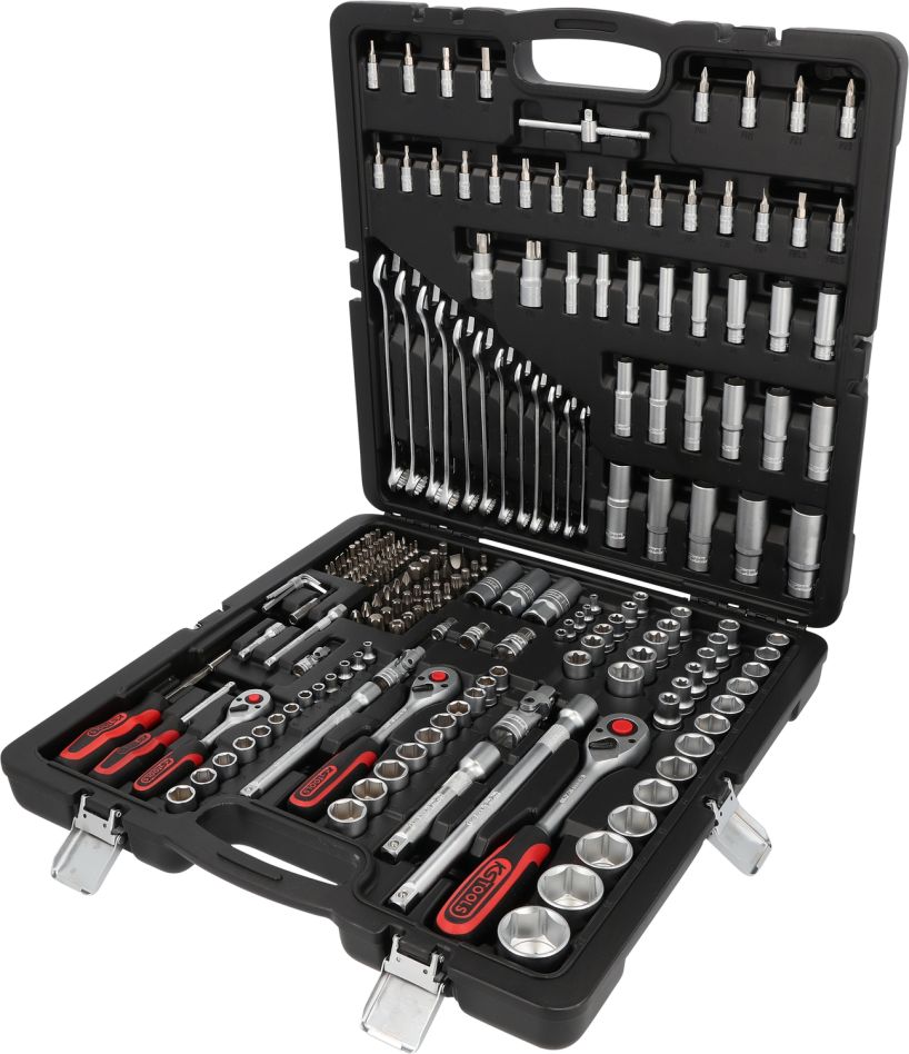 KS Tools 917.0216 1/4"+3/8"+1/2" Dopsleutelset 216-delig