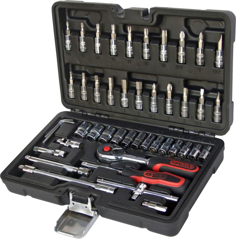 KS Tools 918.0648 1/4" CHROMEplus Dopsleutelset 48-delig