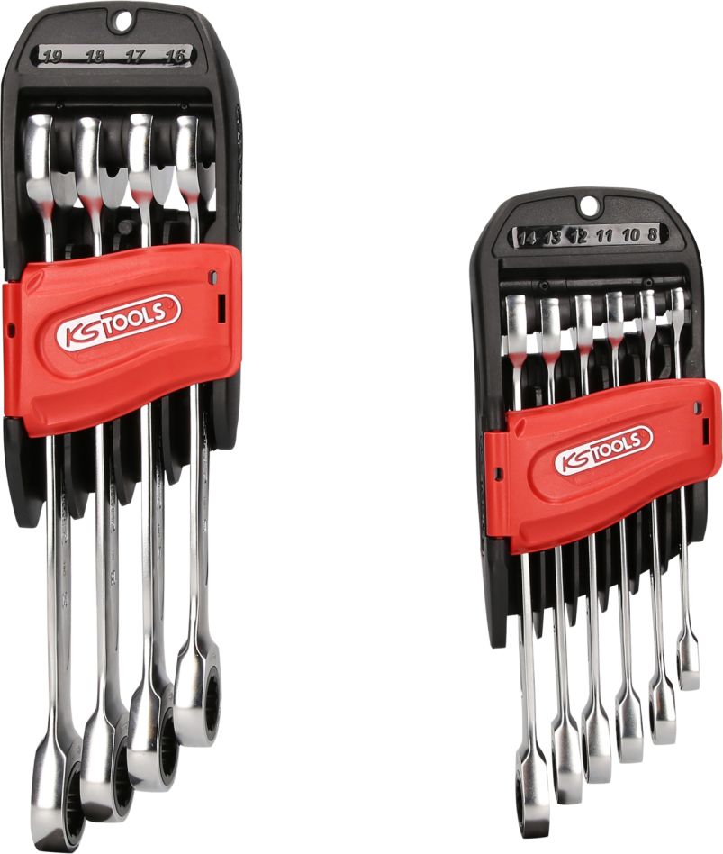 KS Tools 503.4250 GEARplus Ratelringsteeksleutelset 10-delig