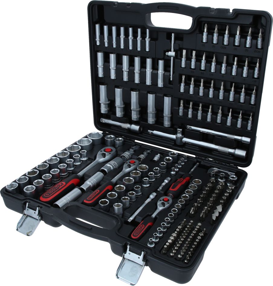 KS Tools 917.0795 1/4" + 3/8" + 1/2" Dopsleutelset 195-delig