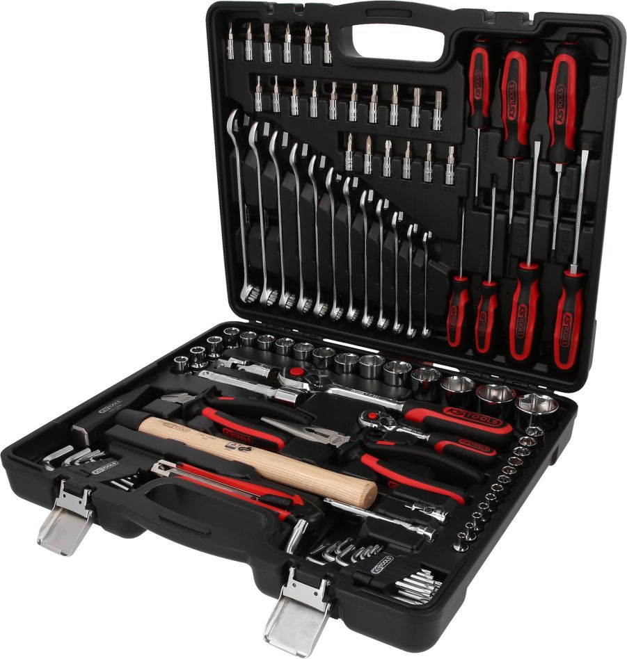 KS Tools 918.0797 1/4"+1/2" CHROME universele gereedschapset 97-delig