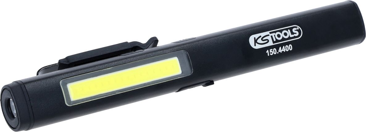 KS Tools 150.4400 COB-LED-inspectielamp 350 lumen met UV-spot-LED en laserpointer