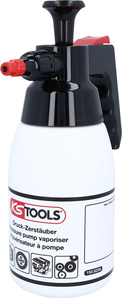 KS Tools 150.8258 Pompspuitfles voor remmenreiniger, 1 l