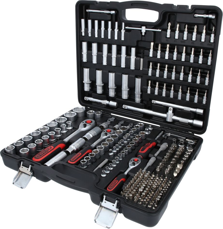 KS Tools 917.0255 1/4"+3/8"+1/2" Dopsleutelset 255-delig