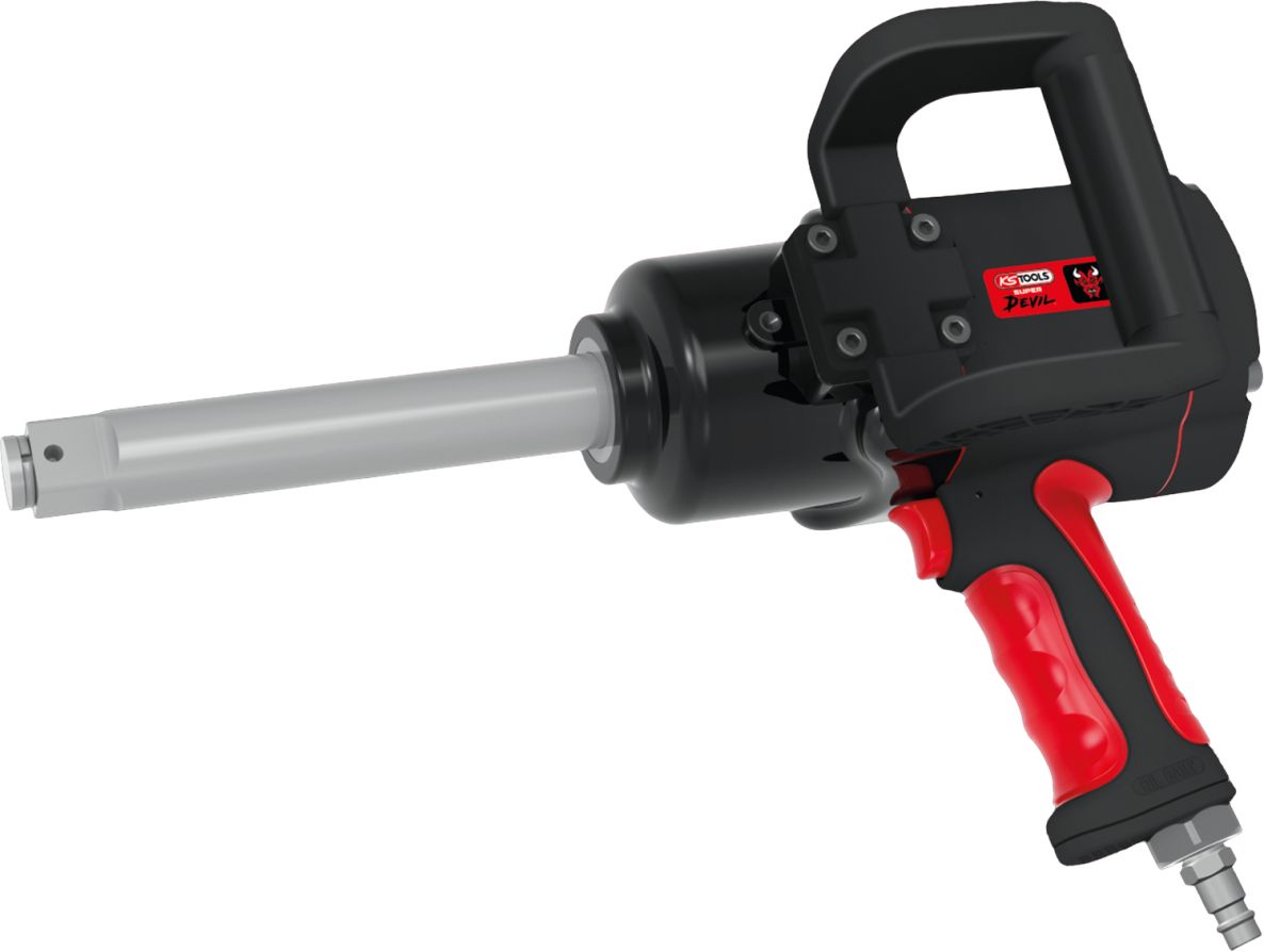 KS Tools 512.1020 1" THE DEVIL krachtige pneumatische slagmoersleutel, 4050 Nm