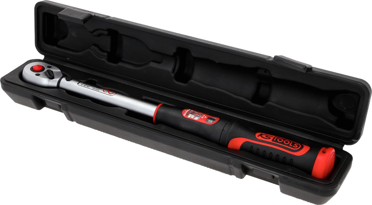 KS Tools 516.9022 3/8" INFINITOOL Momentsleutel met omschakelbare ratelkop 10-50 Nm