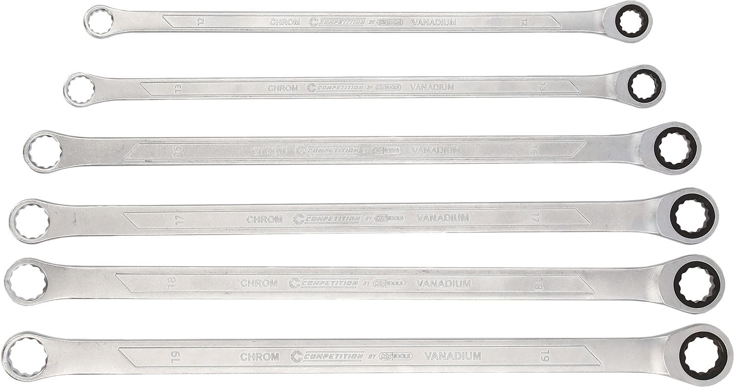 KS Tools 512.0205 COMPETITION Ratelringsleutelset, 6-delig