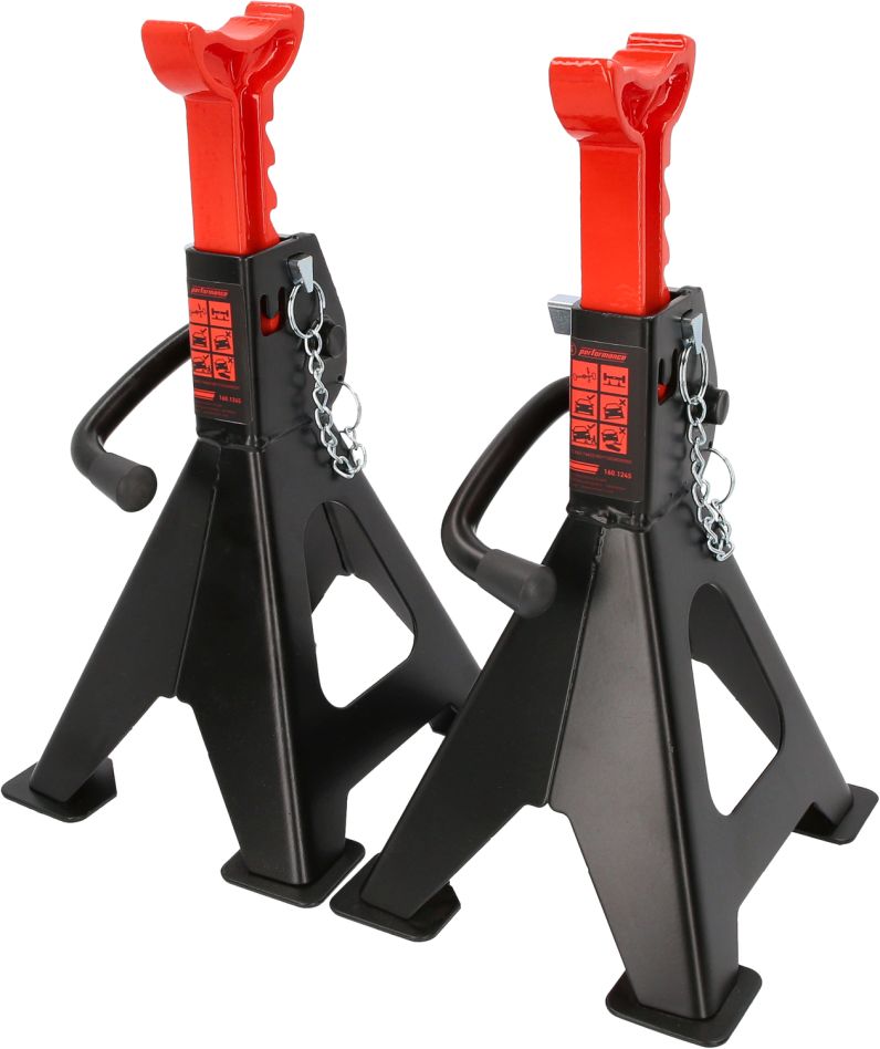 KS Tools 160.1245 performance Assteun met snelverstelling, 2000 kg, per paar