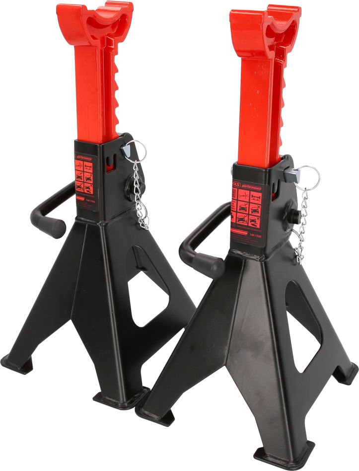 KS Tools 160.1250 performance Assteun met snelverstelling, 3000 kg, per paar