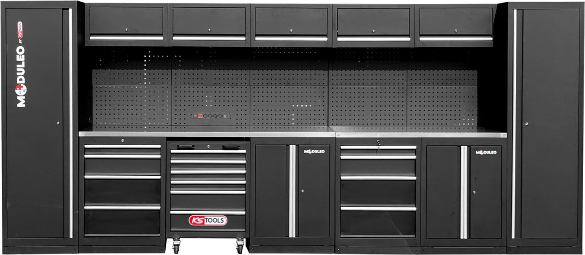 KS Tools 866.6230 Werkplaatskastsysteem recht 4600 x 500 mm variant 1
