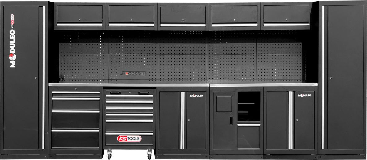 KS Tools 866.6235 Werkplaatskastsysteem recht 4600 x 500 mm variant 2