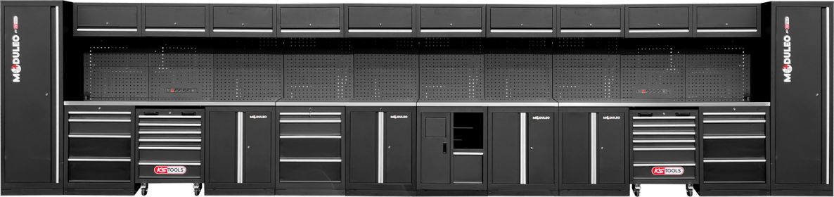 KS Tools 866.6255 Werkplaatskastsysteem recht 8000 x 500 mm variant 1