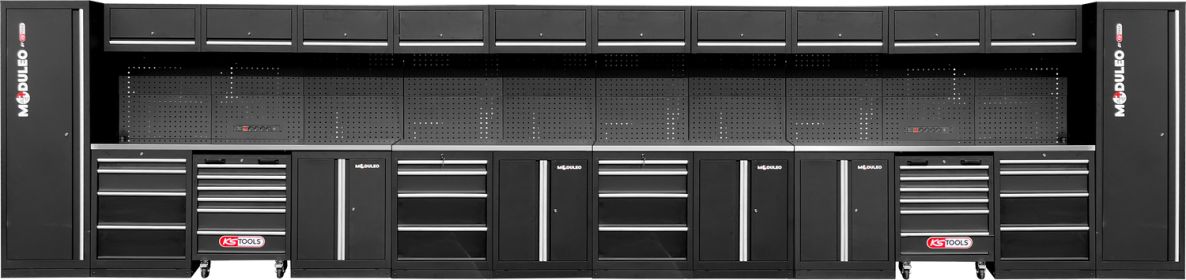 KS Tools 866.6260 Werkplaatskastsysteem recht 8000 x 500 mm variant 2