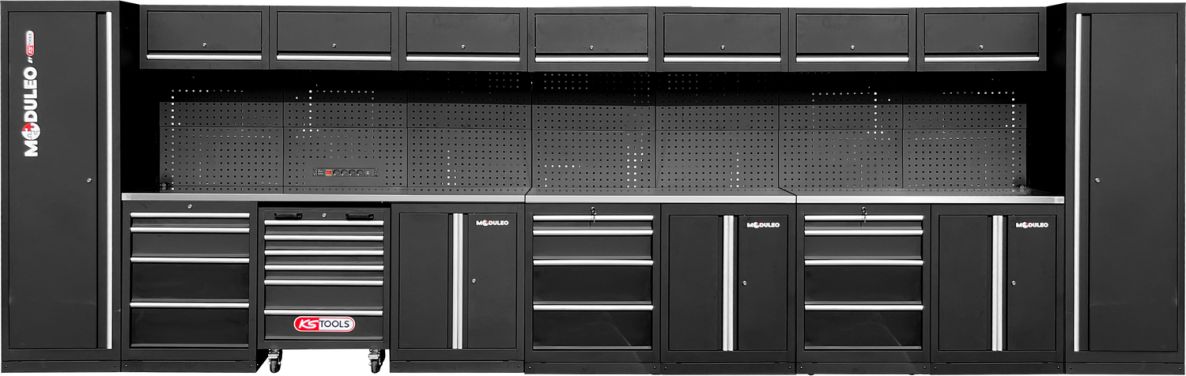 KS Tools 866.6270 Werkplaatskastsysteem recht 5960 x 500 mm variant 2