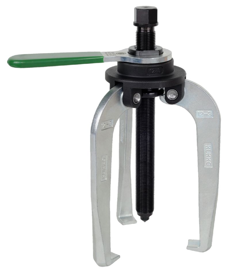 Kukko 12-3 Alligator 3-armige trekker 200 x 165 mm met vaste trekpoten en antislipinrichting
