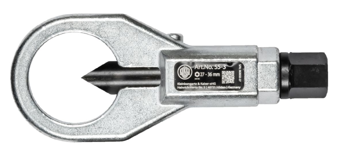 KUKKO 55-3 Enkelsnijdende mechanische moerensplijter spanwijdte 27-36 mm