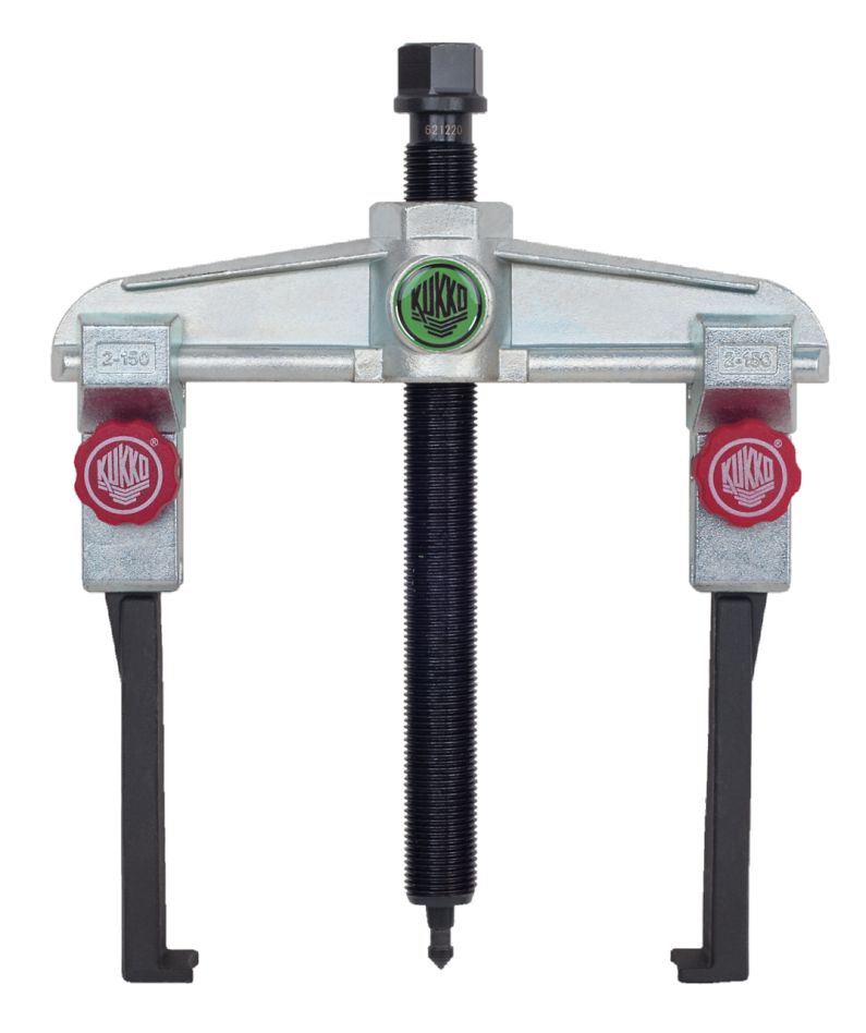 KUKKO 20-2+S 2-armige Universele Trekker 160 x 150 mm met smalle snel verstelbare trekhaken